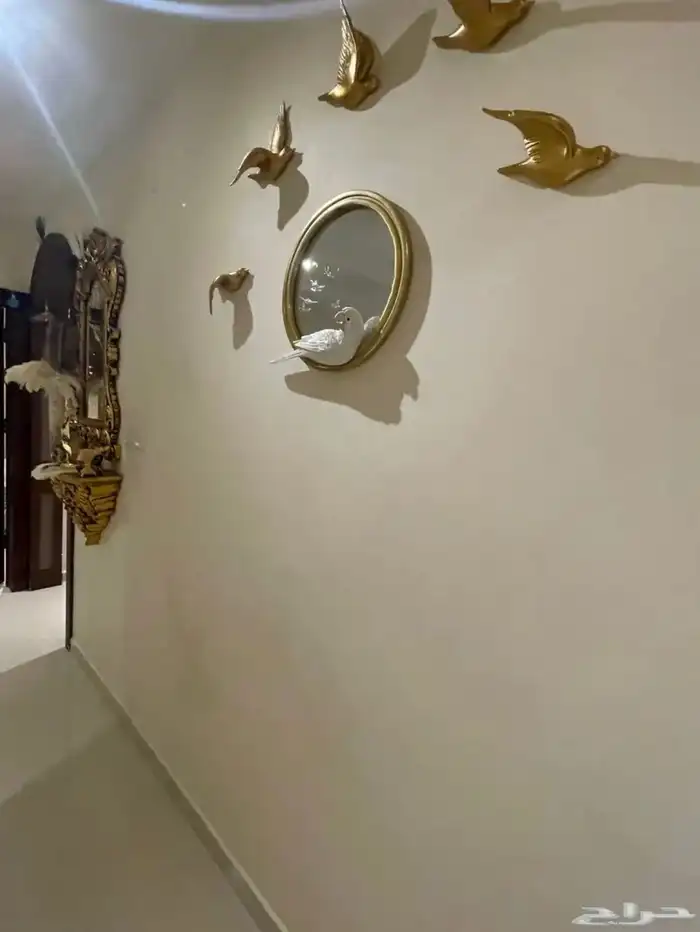 عصافير تعليق جداري مع مرايا 1