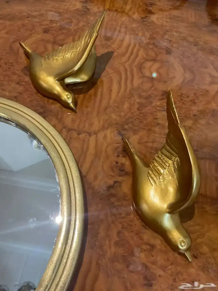 عصافير تعليق جداري مع مرايا 2