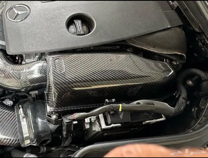 فلتر رياضي كاربون فايبر مرسيدس c200 1