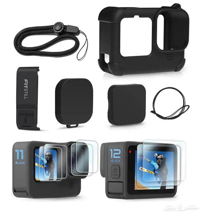 GoPro Hero 13 Black شبه جديدة   إضافات قويه 4