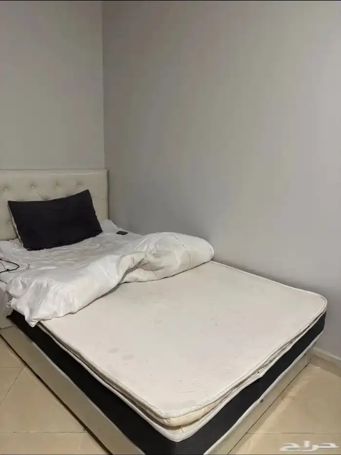 سرير نفر ونص مع دولابه 1