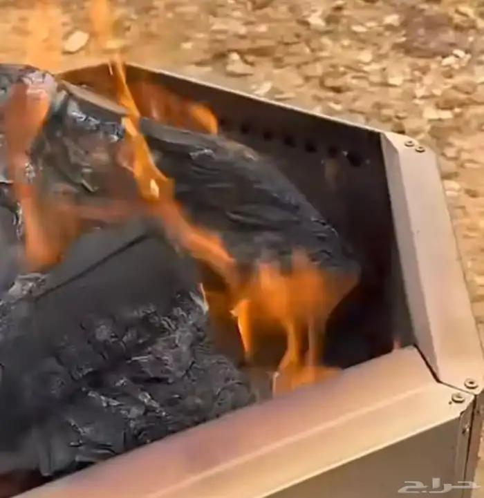 منقل نار مميز سداسي برق الحيا مع الحقيبة 2