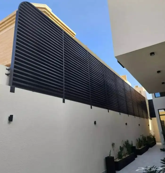 ساتر شرائح حديد 0