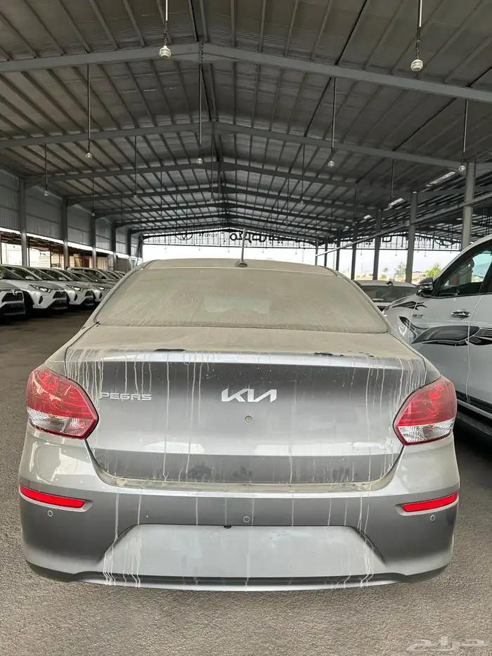 كيا بيجاس فل كامل فتحه لون رصاصي موديل 2025 9