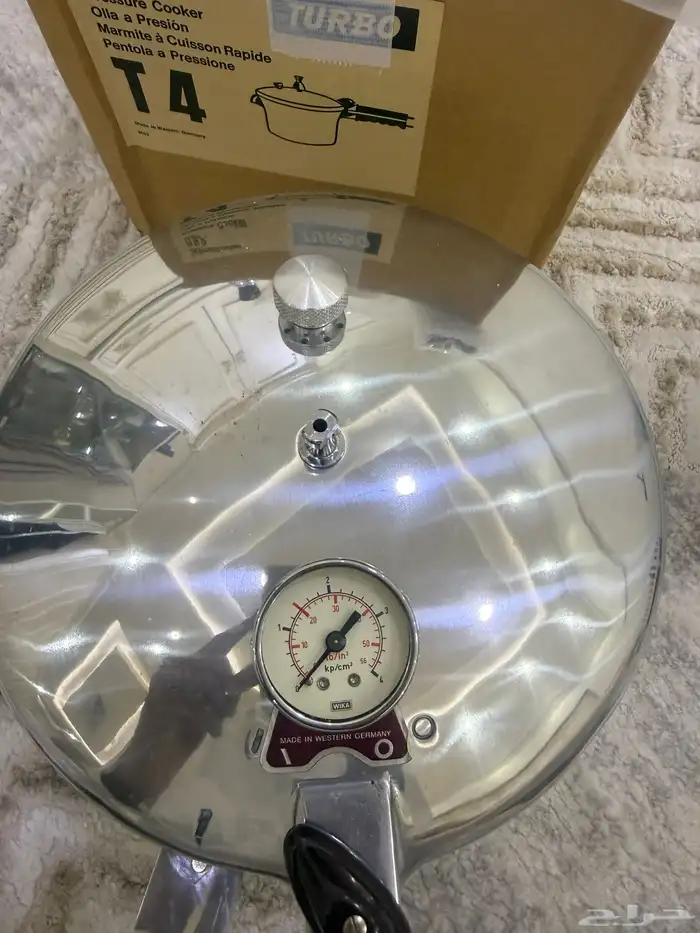 قدر ضغط تيربو 4 لتر جديد بكرتونه 4