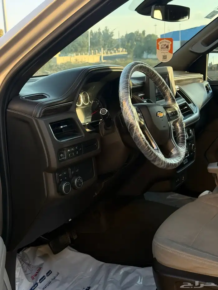 تاهو شيفروليه 2021 قصير دبل نضيف اول مالك 23