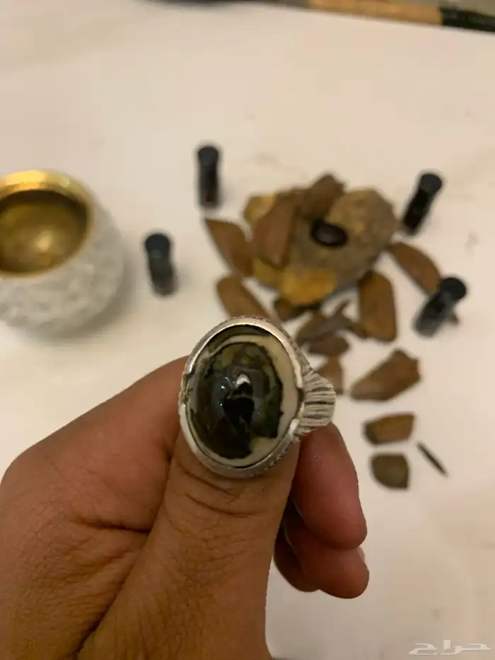 خاتم بقراني فضه 990 6