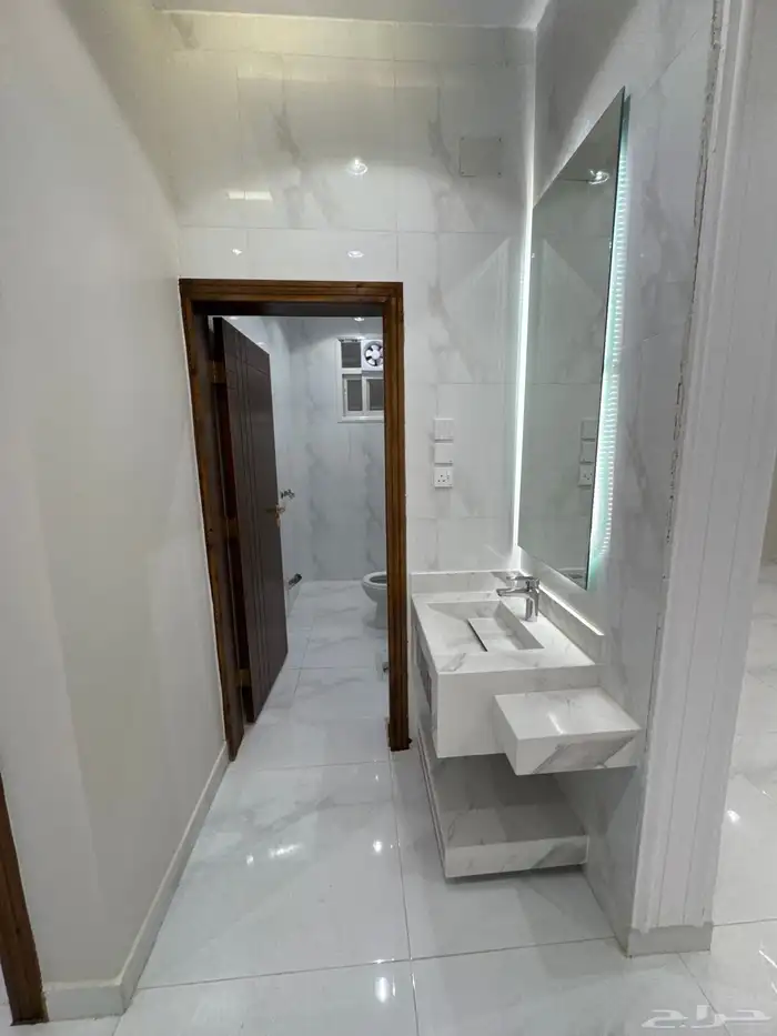 للبيع بالمحاله خلف حديقه المليون شقه دور أرضي بمدخل سياره 11