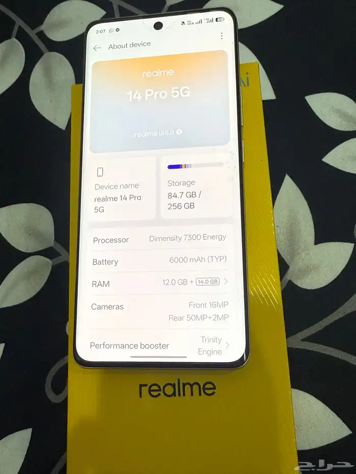realme 14 pro 5G 12GB 4