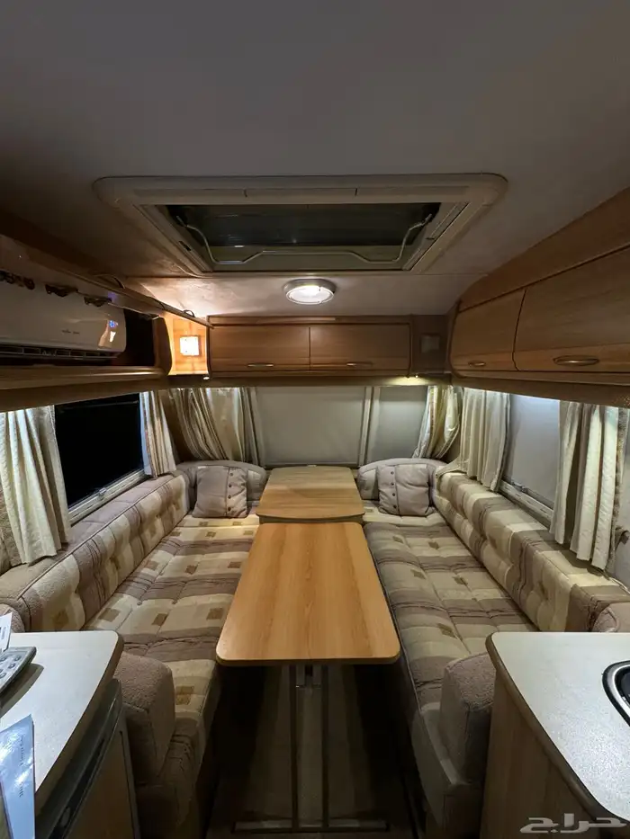 كرفان اوربي 5 متر ونص ( نظيف جدا ) 43