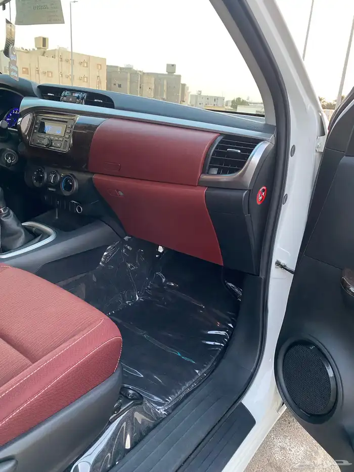 هايلوكس 2018 فل كامل وكاله ممشى 53الف مخزن بدون دبل 34