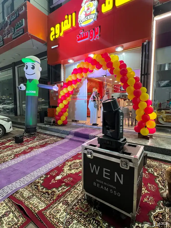 تجهيز افتتاح المحلات والحفلات واجهزة الشرار والدخان 5