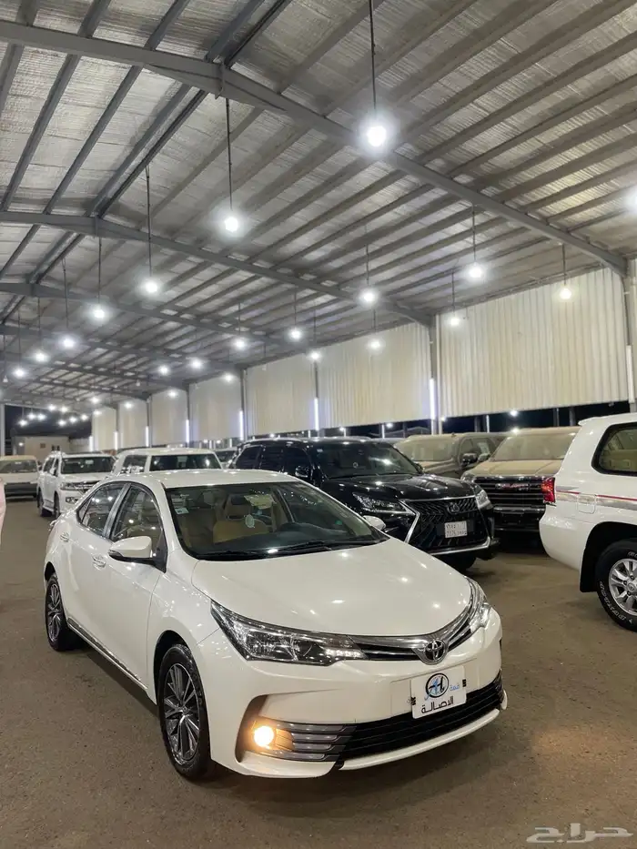 كورولا 2017 بصمه نص فل 9