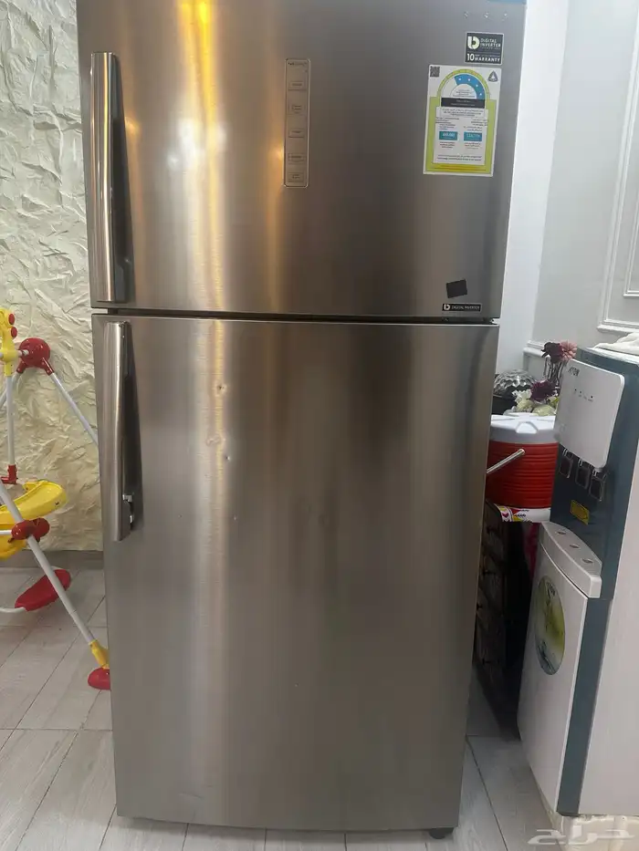 ثلاجه سامسونج 22 قدم عمرها 7 سنه استعمال شخصي 2