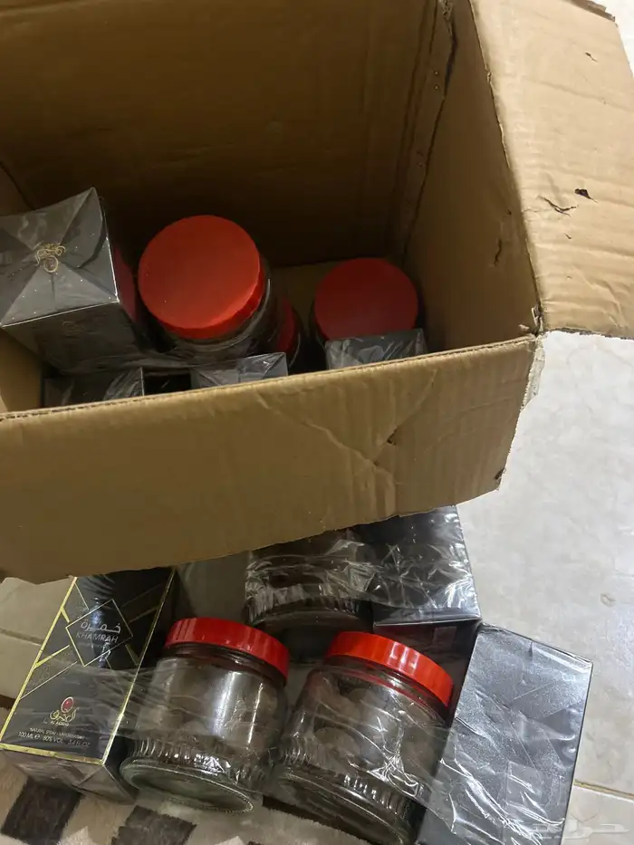 معمول دوسري شغل جنوب للبيع ست علب بخور مع عطر هديه 2