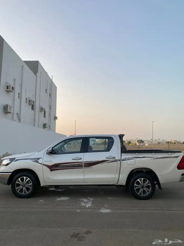 هايلوكس 2018 فل كامل وكاله ممشى 53الف مخزن بدون دبل 21