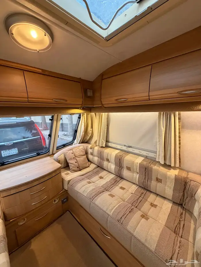 كرفان اوربي 5 متر ونص ( نظيف جدا ) 28