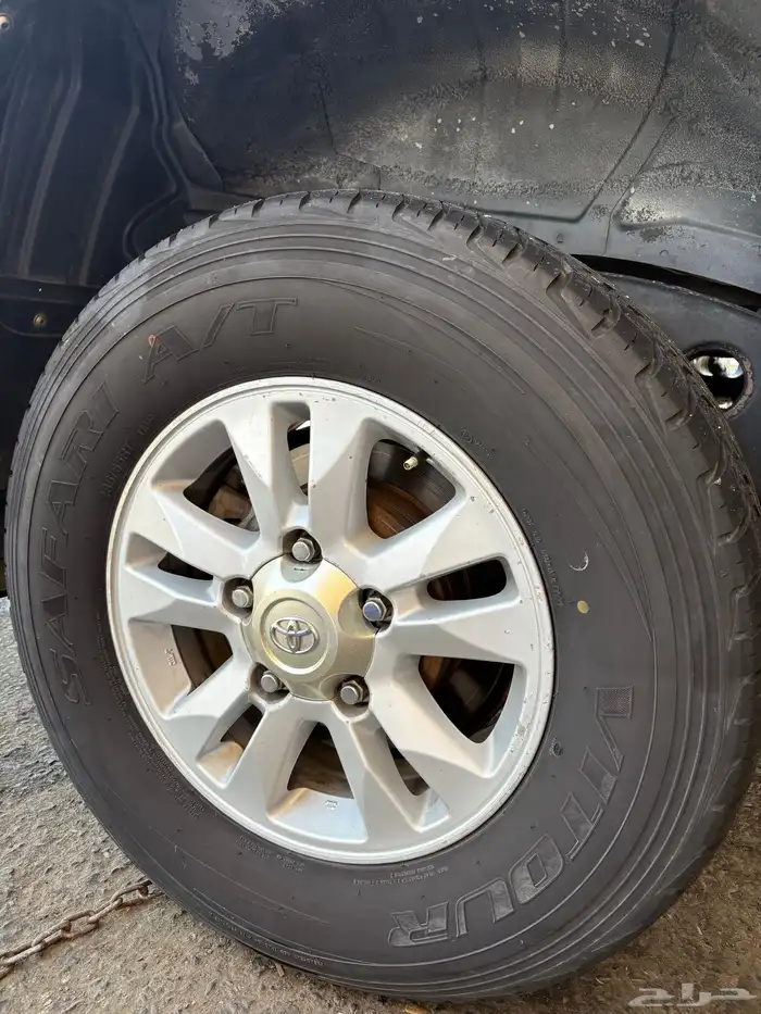 طقم 5 جنوط لاندكروزر وكاله 2008 - 2015 2