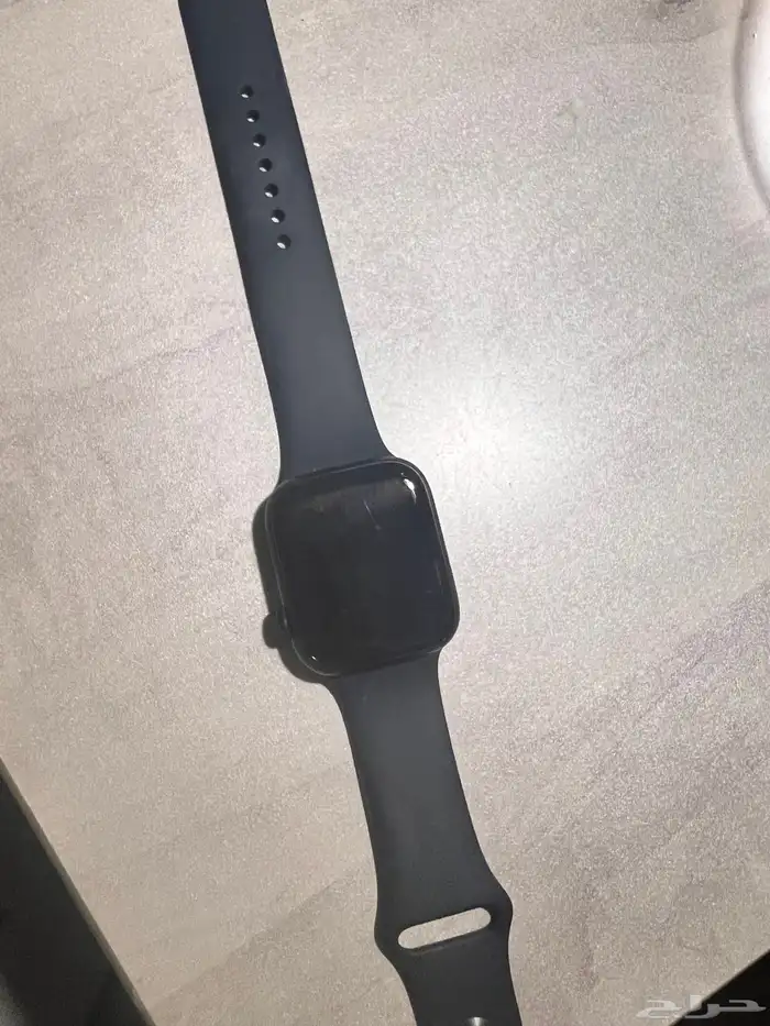 ساعة أبل series 9 جديدة ونظيفة استخدام شهر فقط مقاسها 45 0