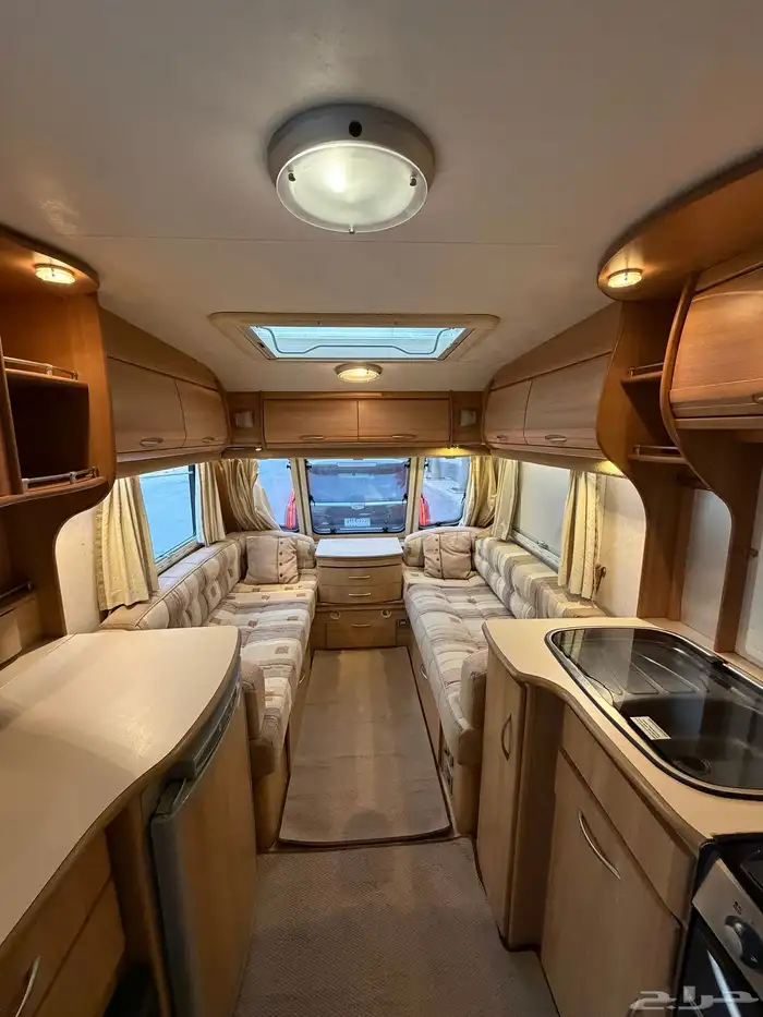 كرفان اوربي 5 متر ونص ( نظيف جدا ) 33