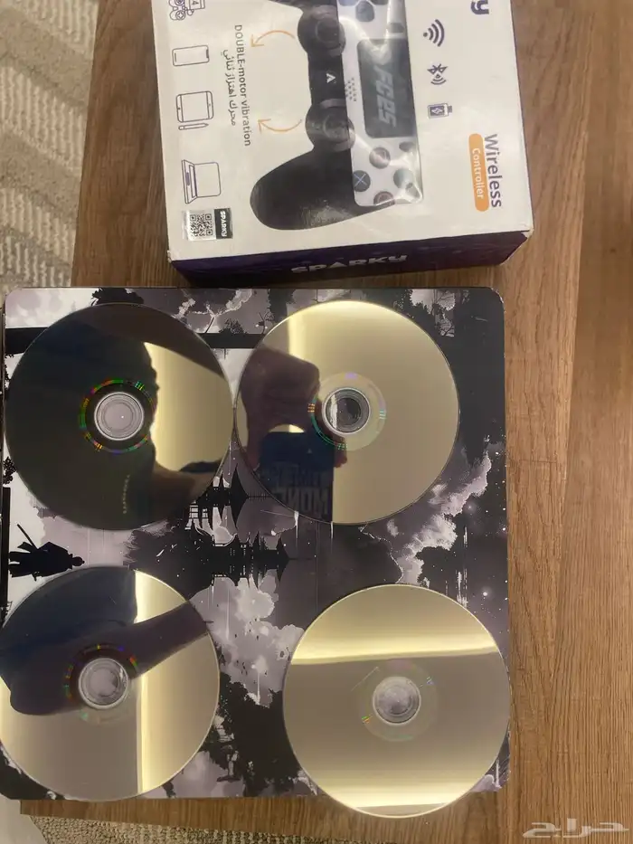 سوني فور سليم   اربع اشرطه   يد جديده بالكرتون 9