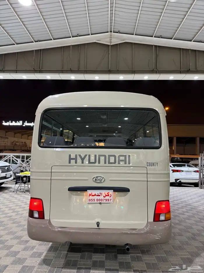 للبيع باص هونداي كونتي ديزل موديل 2015 ( شبه جديد ) 4