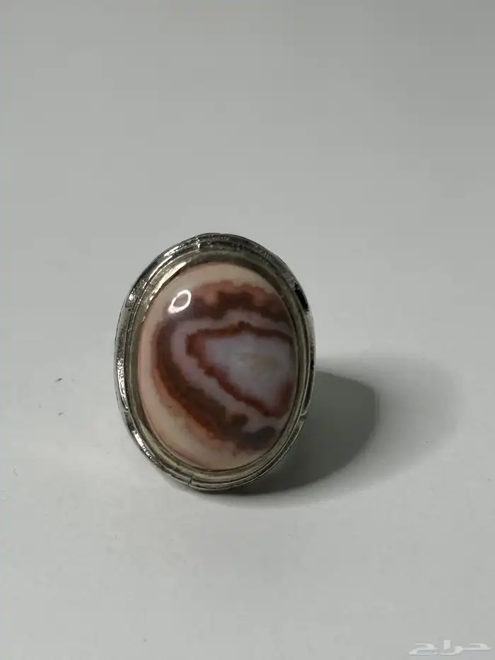 خواتم عقيق نوادر الاندوسي بصياغه انتيمون للبيع جمله فقط 11