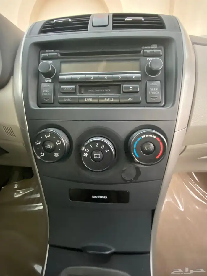 ( تم البيع )كورولا 2009 مخزن 72 الف كيلو قير عايدي 8