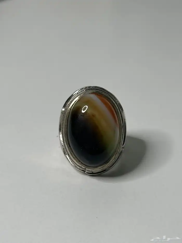 خواتم عقيق نوادر الاندوسي بصياغه انتيمون للبيع جمله فقط 13