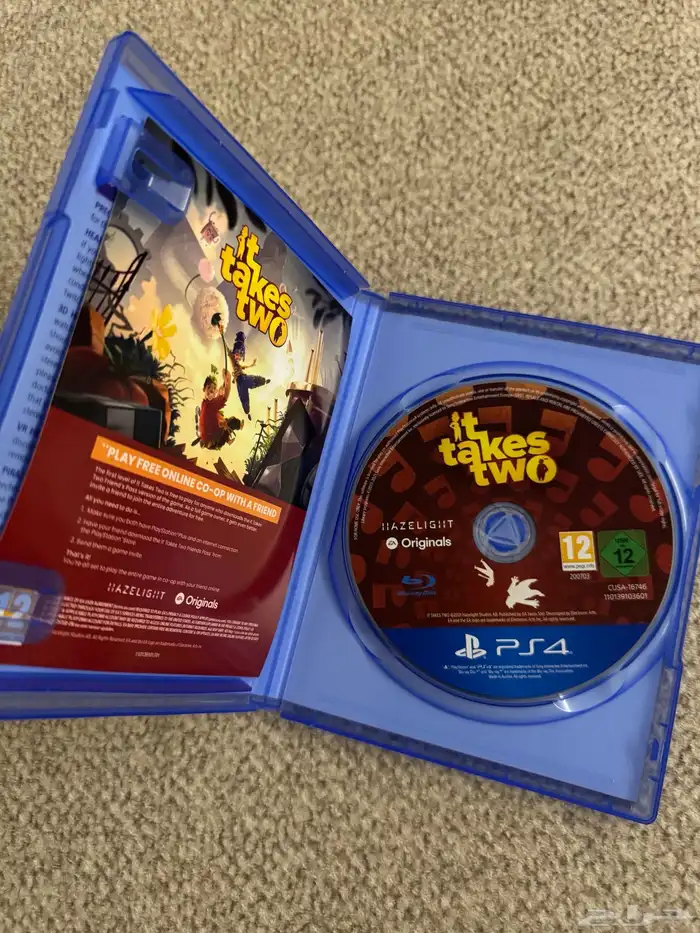 شريط بلايستيشن it takes two 1