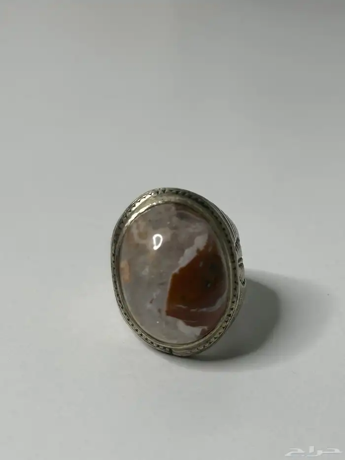 خواتم عقيق نوادر الاندوسي بصياغه انتيمون للبيع جمله فقط 17