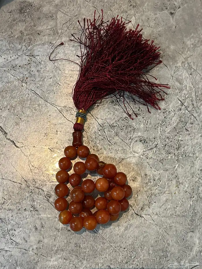 سبحة عقيق يماني للبيع 1