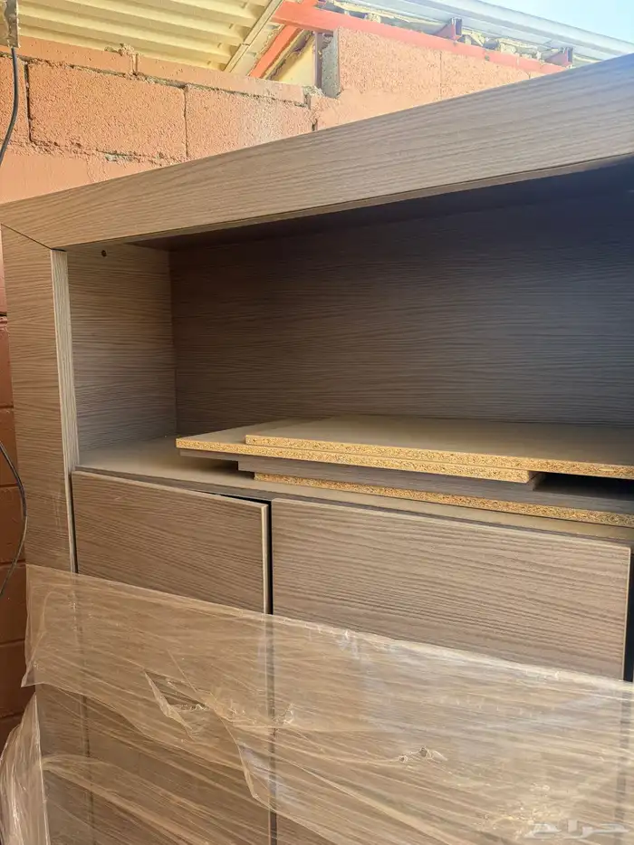 ارفف  رفوف  دولاب خشبي للتخزين 11