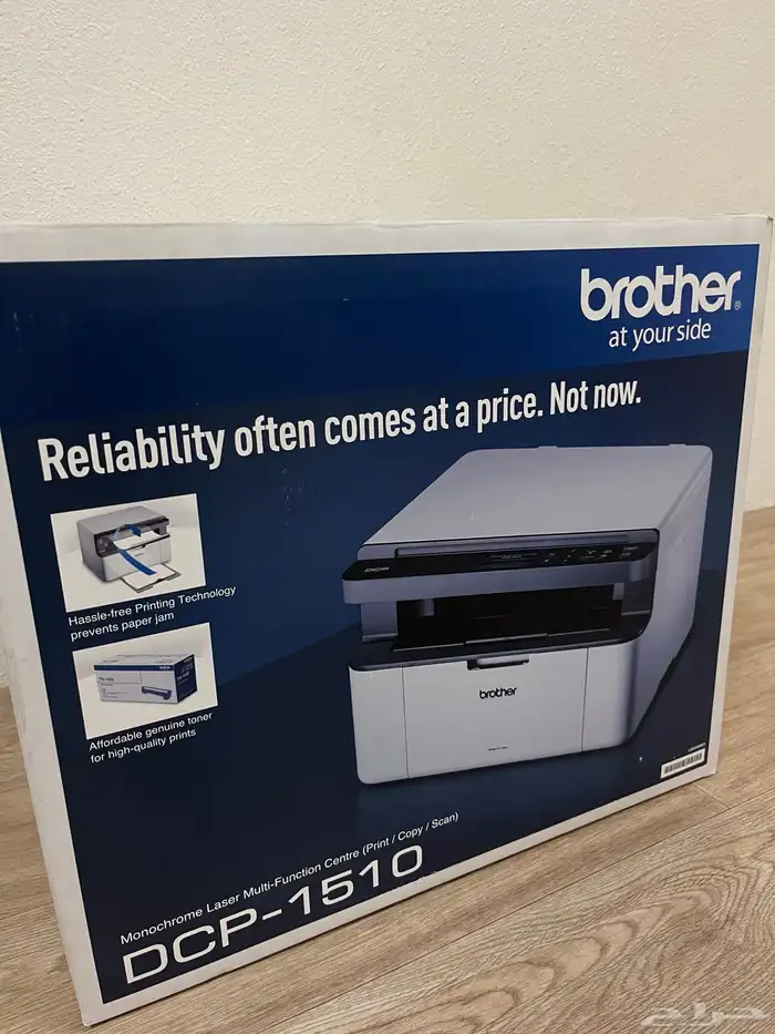 طابعة شبه جديده ماركة brother 0