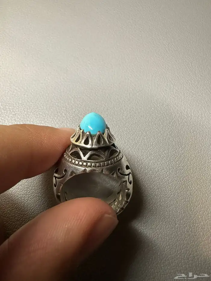 خاتم فيروز نيشابوري صافي 3