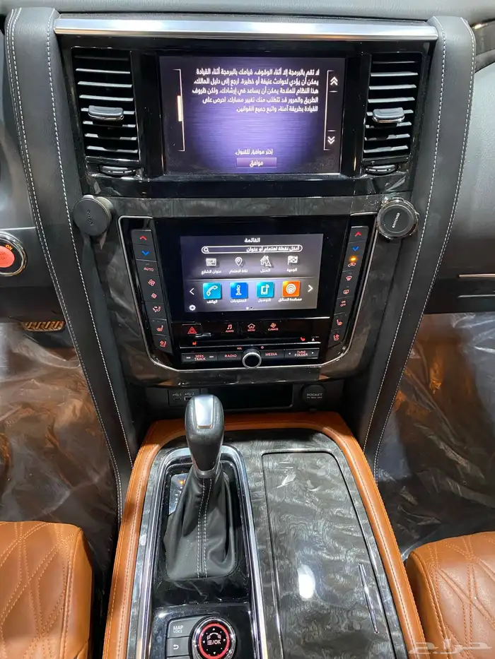 للبيع نيسان باترول 2021 بلاتينيوم فل كامل سعودي عداد 105الف 18