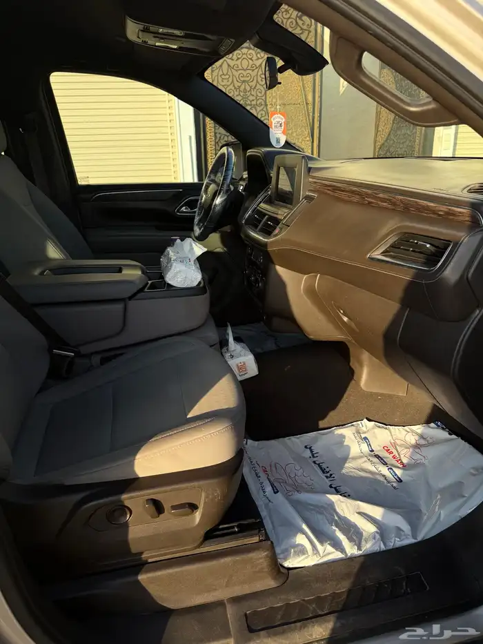 تاهو شيفروليه 2021 قصير دبل نضيف اول مالك 12