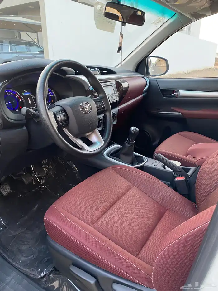 هايلوكس 2018 فل كامل وكاله ممشى 53الف مخزن بدون دبل 8