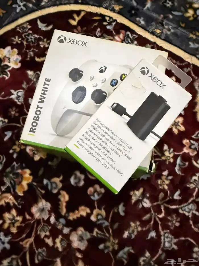Xbox controller يد اكس بوكس وبطارية 0