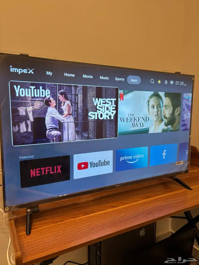 تلفزيون بوصة impex 40 0