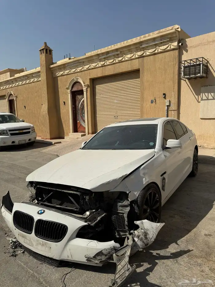 بي ام 2011 - 523 - 6 سلندر مصدوم للبيع 2