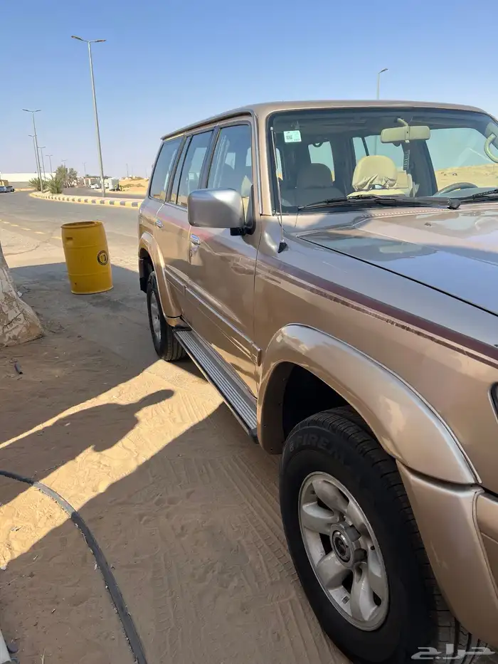 نيسانسوبر سفاري باترول للبيع لون ذهبي 6