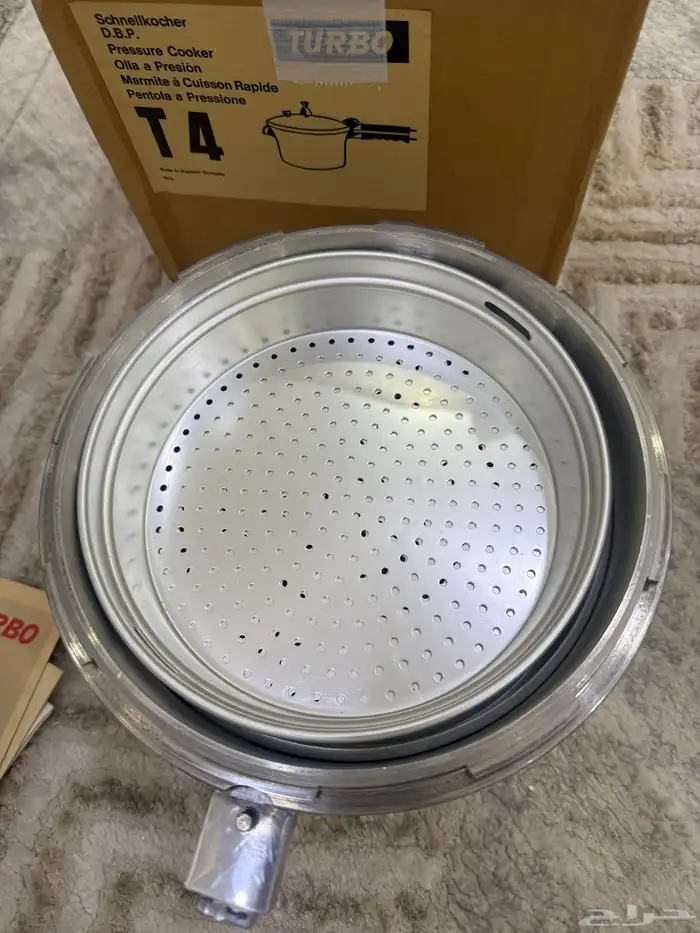 قدر ضغط تيربو 4 لتر جديد بكرتونه 5