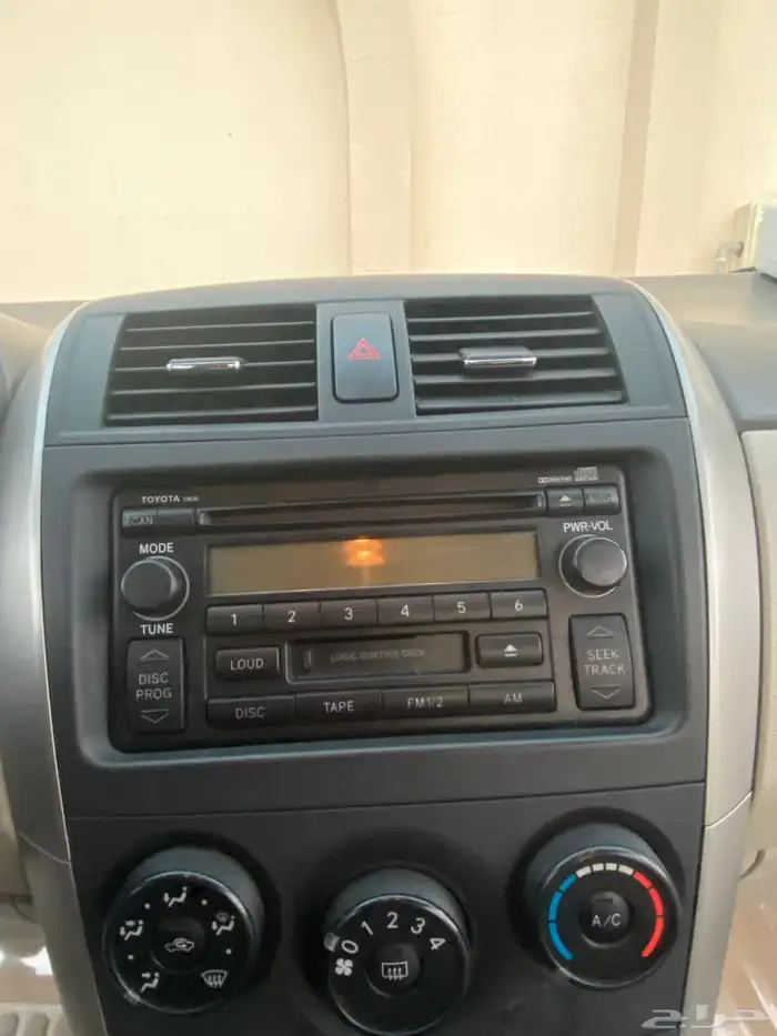 ( تم البيع )كورولا 2009 مخزن 72 الف كيلو قير عايدي 10