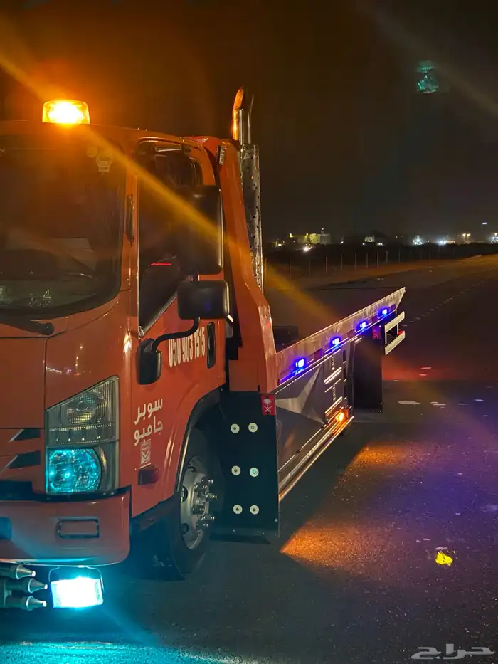 سطحة هيدروليك مع عجلات بالمدينه 0