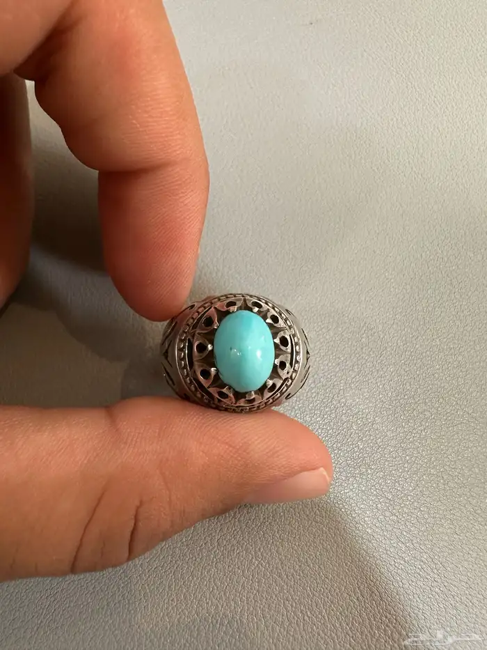 خاتم فيروز نيشابوري صافي 7