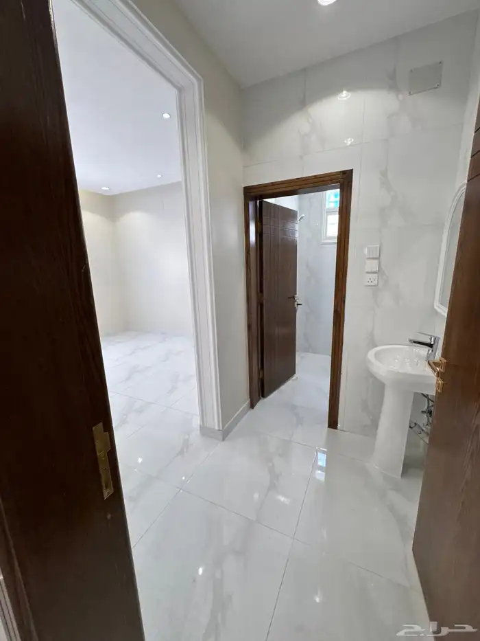 للبيع بالمحاله خلف حديقه المليون شقه دور أرضي بمدخل سياره 14