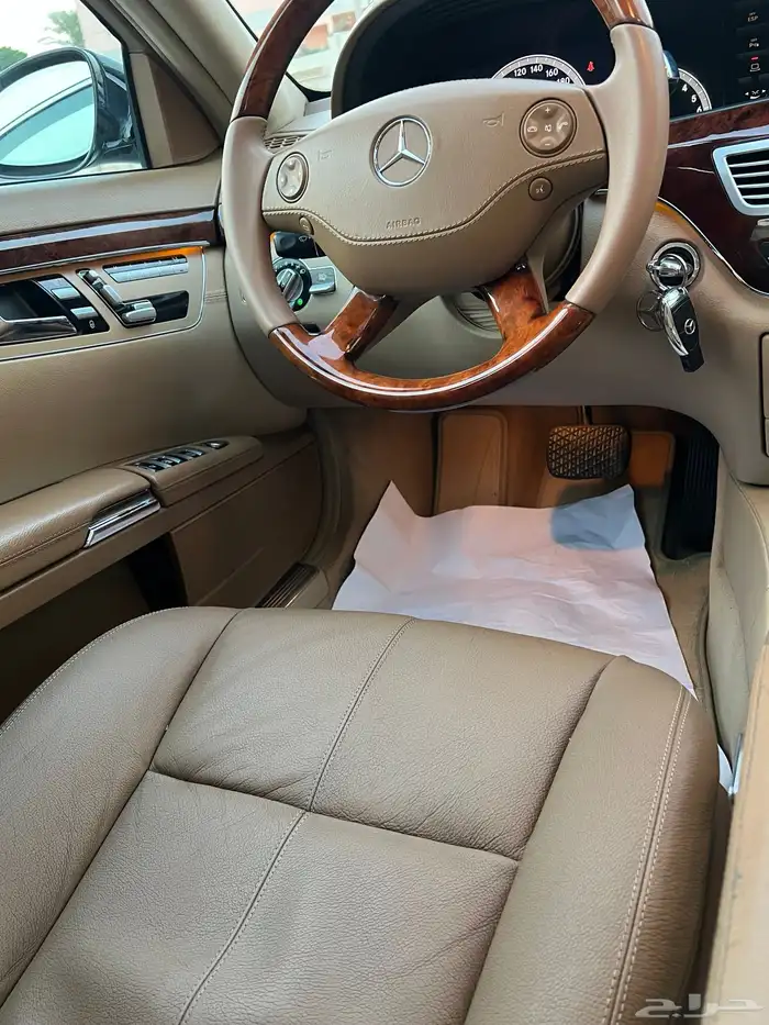 مرسيدس S350 الموديل 2007 مخزن نظيف 39