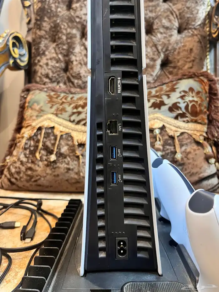 سوني 5 سليم مع يدين وقاعدة التبريد واسلاكه 2