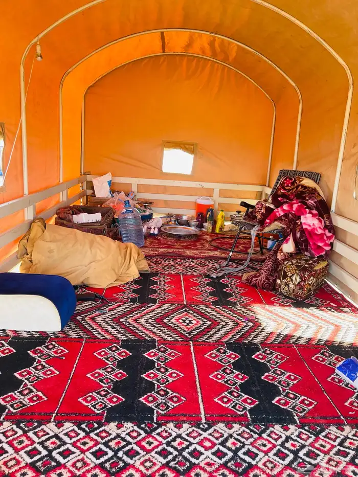 دكه للبيع جديده مع الشراع تصلح  لراعي أو دكه كشته 0